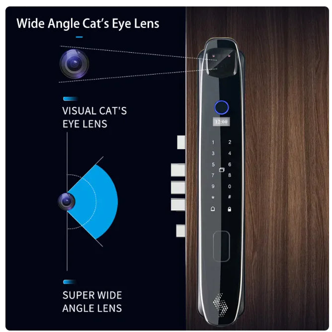 3D Face Recognition Smart Electronic Lock - Puck's