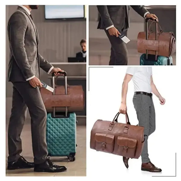 Versatile Convertible Duffle Garment Luggage - Puck's