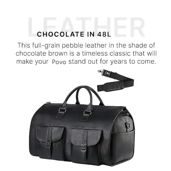 Versatile Convertible Duffle Garment Luggage - Puck's