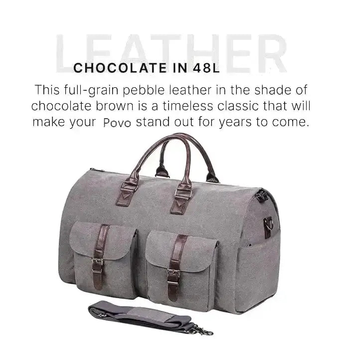 Versatile Convertible Duffle Garment Luggage - Puck's