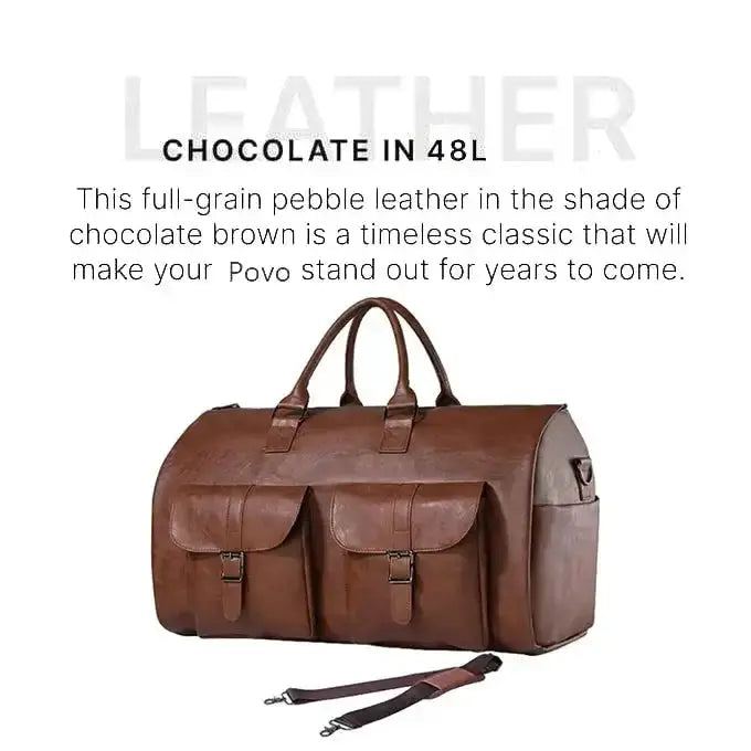Versatile Convertible Duffle Garment Luggage - Puck's