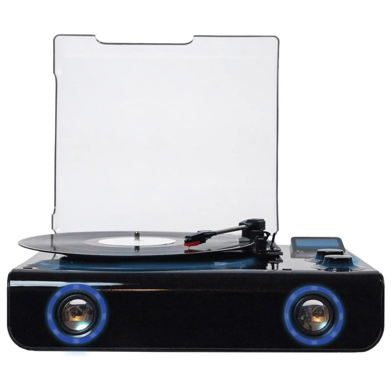Victor Beacon Hybrid 5-in-1 Turntable System with Bluetooth & FM Radio - Puck's