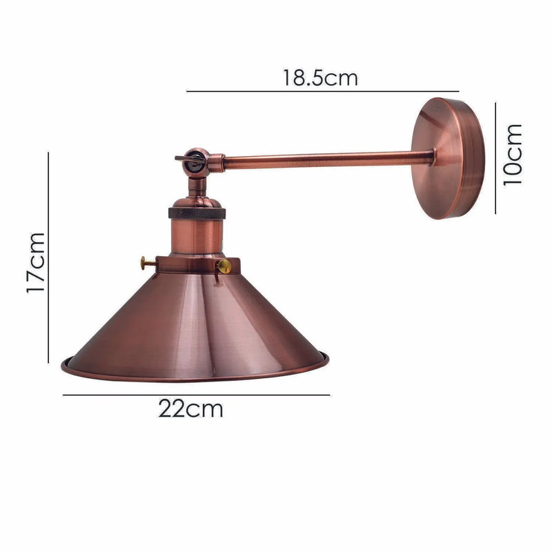 Vintage Copper Wall Lights Wall Lamps for Rooms ~2552 - Puck's