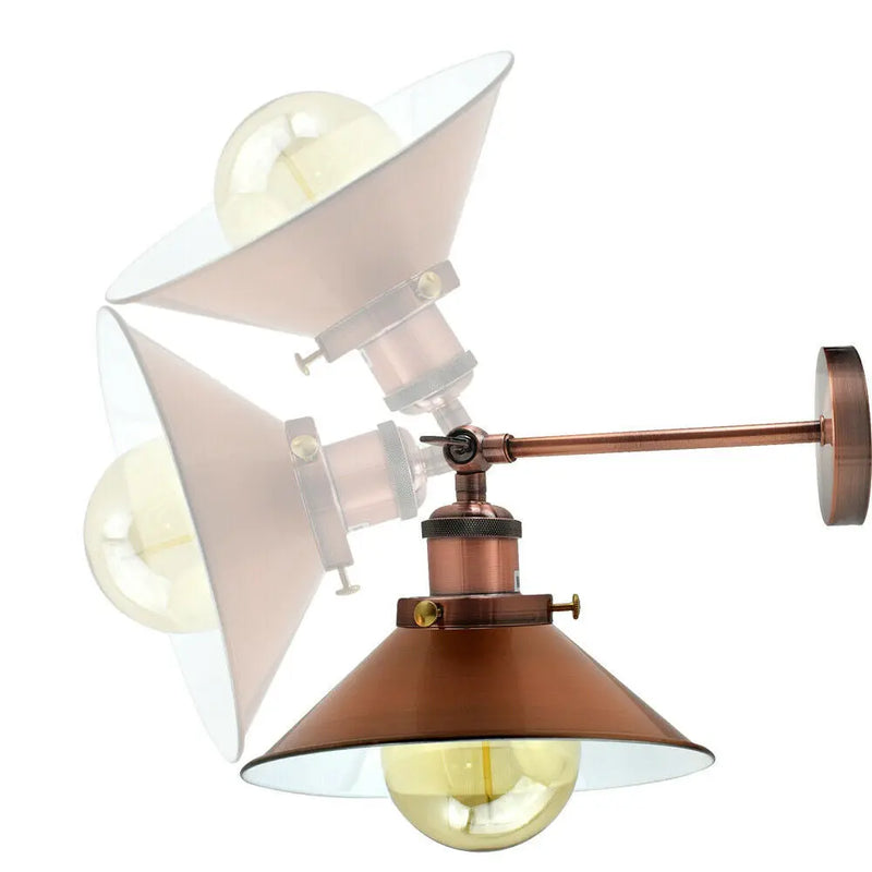 Vintage Copper Wall Lights Wall Lamps for Rooms ~2552 - Puck's