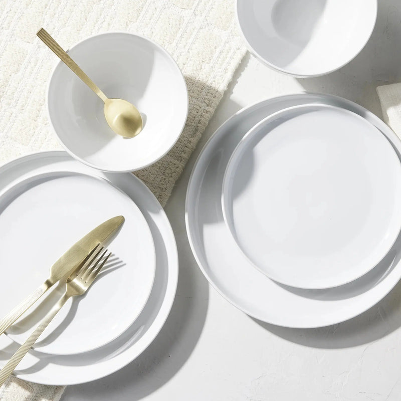 Vivian 12 Piece Porcelain Dinnerware Set - Puck's