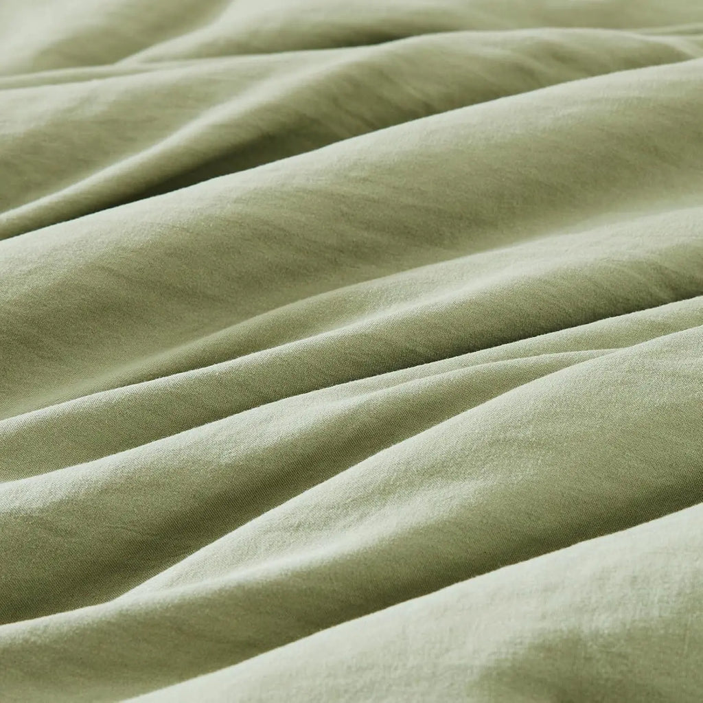WRENSONGE Sage Green Queen Comforter Set, 7 Pieces Soft Microfiber Comforters Qu - Puck's