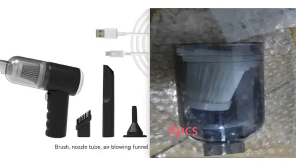 Portable Rechargeable Vacuum Cleaner - Puck's