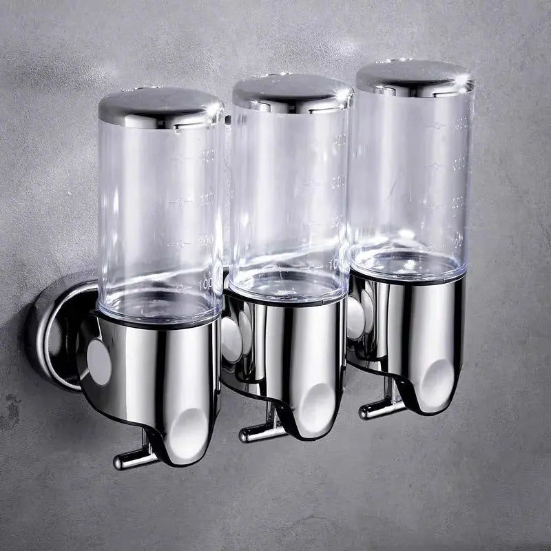 Wall-Mounted Shampoo & Shower Gel Dispenser - Puck's