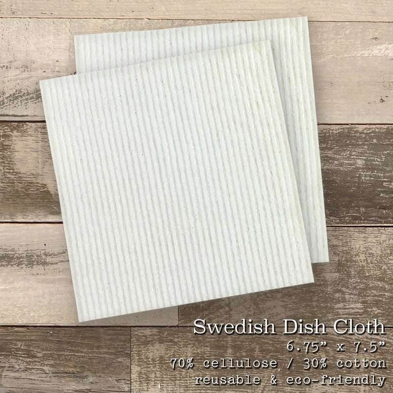 Watercolor Shells - 2pk Swedish Dish Cloth - Puck's