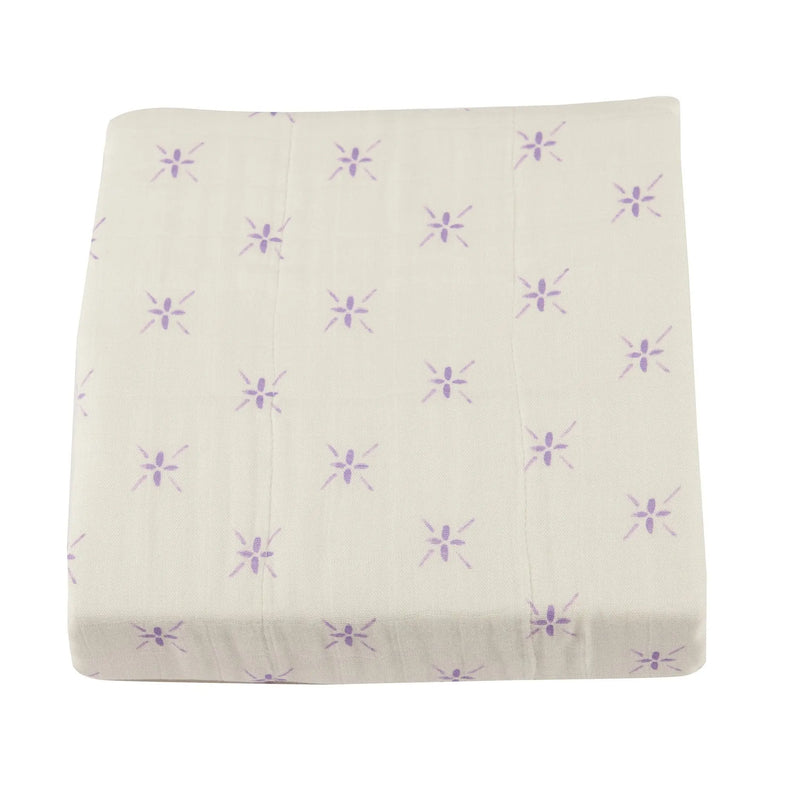 Watercolor Star and White Newcastle Blanket - Puck's