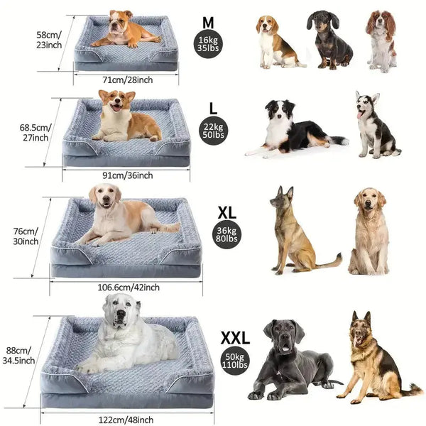 Waterproof Fabric Removable And Washable Pet Bed - Puck's