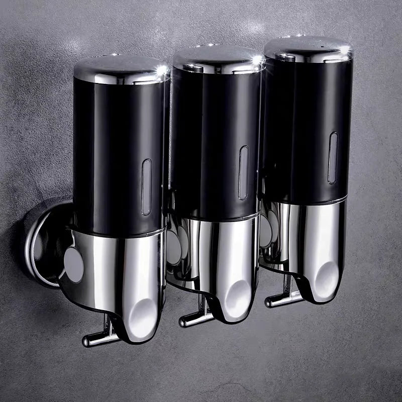 Wall-Mounted Shampoo & Shower Gel Dispenser - Puck's