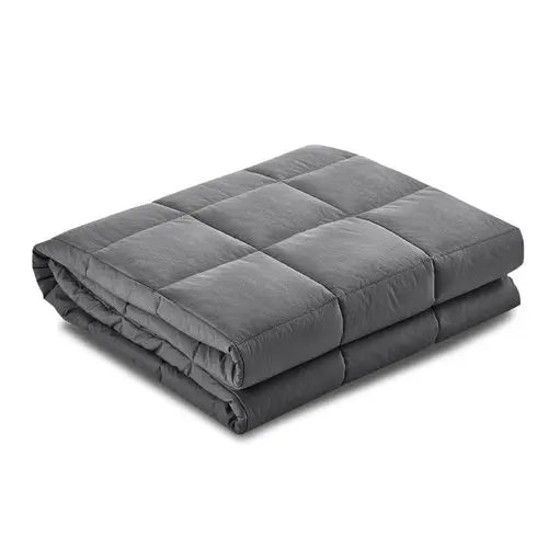 Weighted Blanket Adult 7KG Heavy Gravity Blankets Microfibre Cover - Puck's