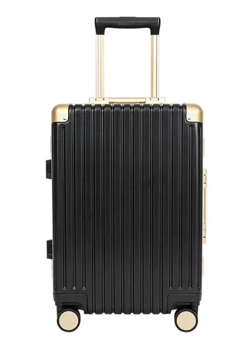 Wheel Boarding Aluminum Frame Luggage - Puck's