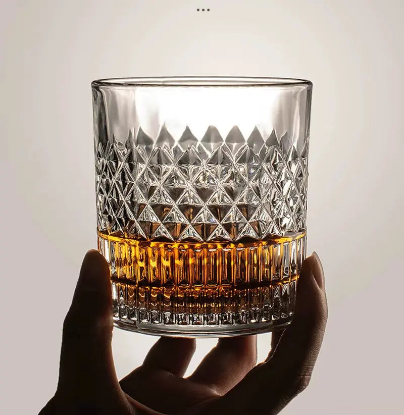 Whiskey Glasses,Scotch Glasses,Old Fashioned Whiskey Glasses/Perfect Gift for Scotch Lovers/Style Glassware for Bourbon/Rum - Puck's