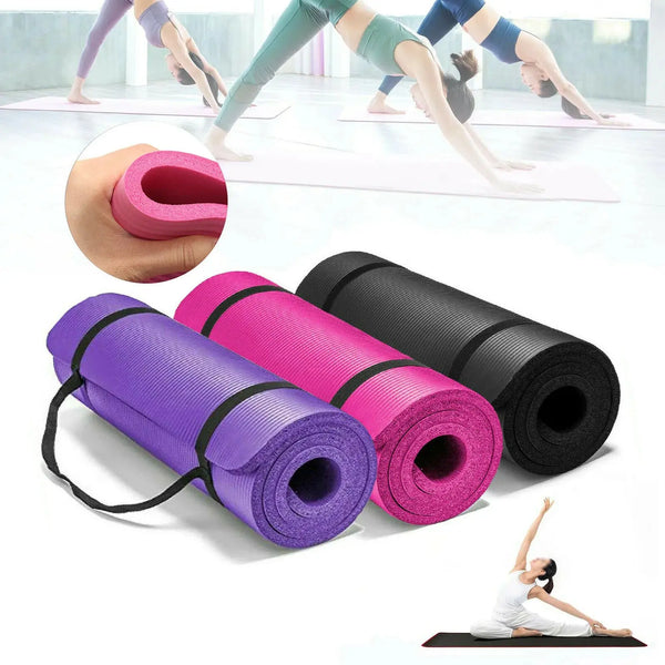 Widened Non-Slip Fitness Mat - Puck's