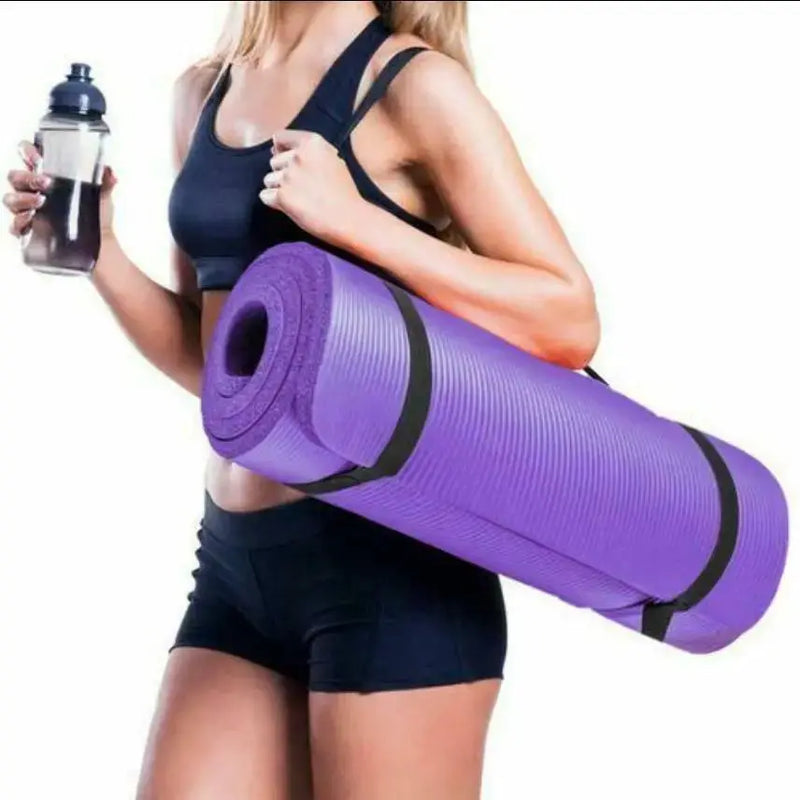 Widened Non-Slip Fitness Mat - Puck's