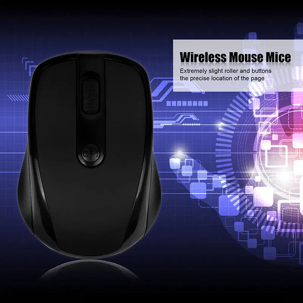 Wireless Mini Mouse Optical Mouse Mice 1000 DPI - Puck's
