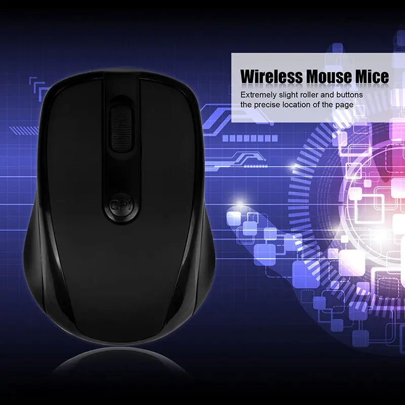 Wireless Mini Mouse Optical Mouse Mice 1000 DPI - Puck's