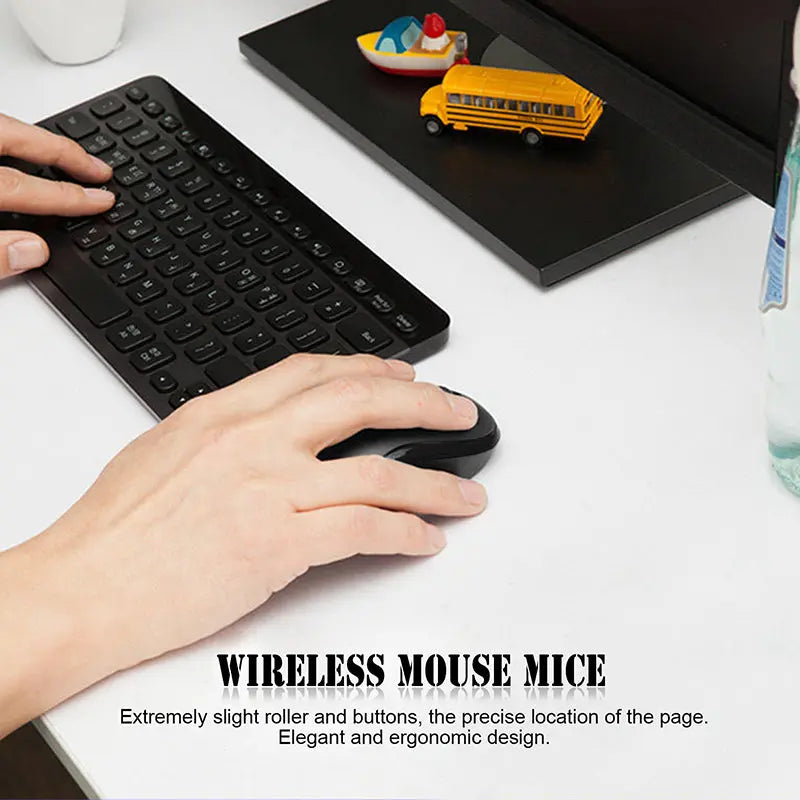Wireless Mini Mouse Optical Mouse Mice 1000 DPI - Puck's
