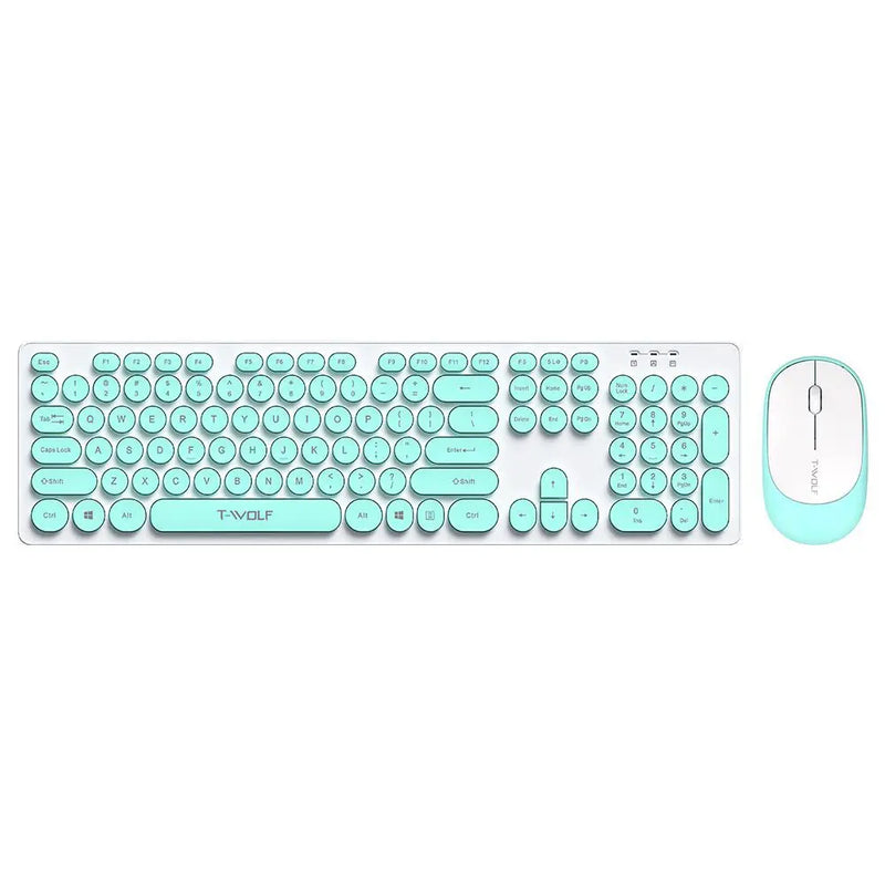 Wireless Set Keyboard And Mouse Office Notebook - Puck's