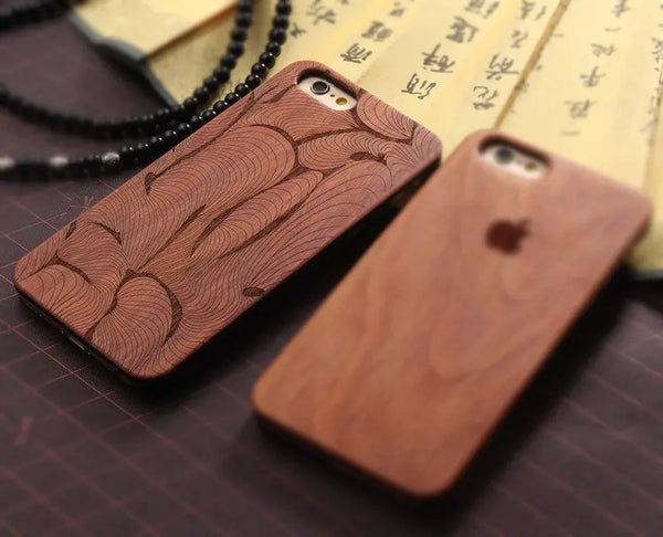 Wood Floral iPhone Case - Puck's