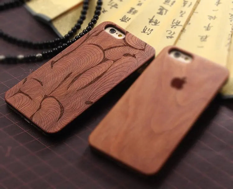 Wood Floral iPhone Case - Puck's
