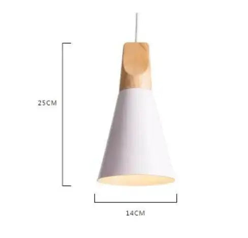 Wooden Funnel Pendant Lights - Puck's
