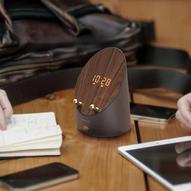 Wooden Speaker Smart Induction Speaker Phone Holder - Puck's