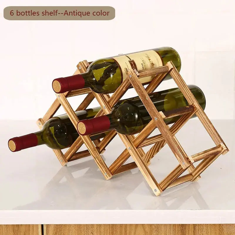 Wooden Wine Rack - Puck's