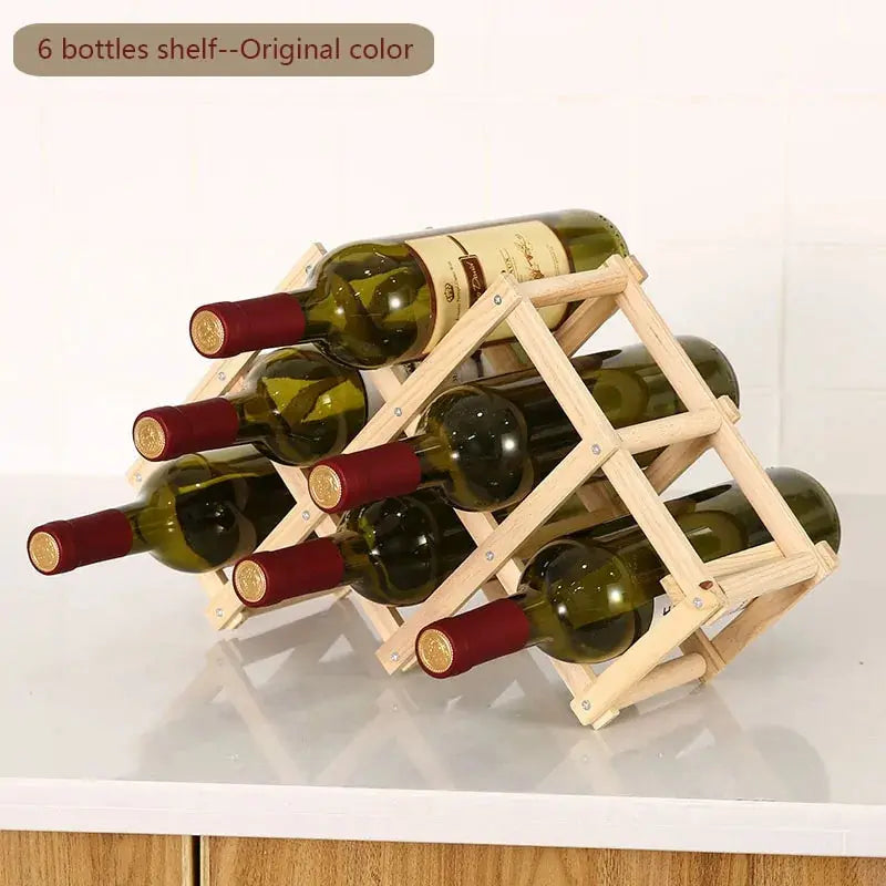 Wooden Wine Rack - Puck's