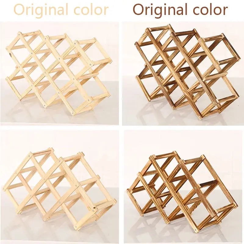 Wooden Wine Rack - Puck's