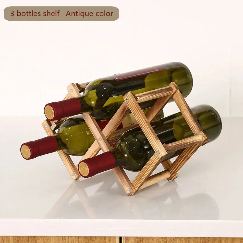 Wooden Wine Rack - Puck's