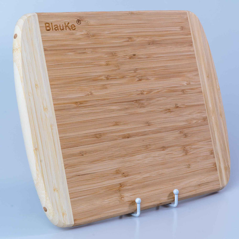 Large Wood Cutting Board for Kitchen 14x11 inch - Chopping Board - Puck's