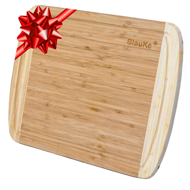 Large Wood Cutting Board for Kitchen 14x11 inch - Chopping Board - Puck's
