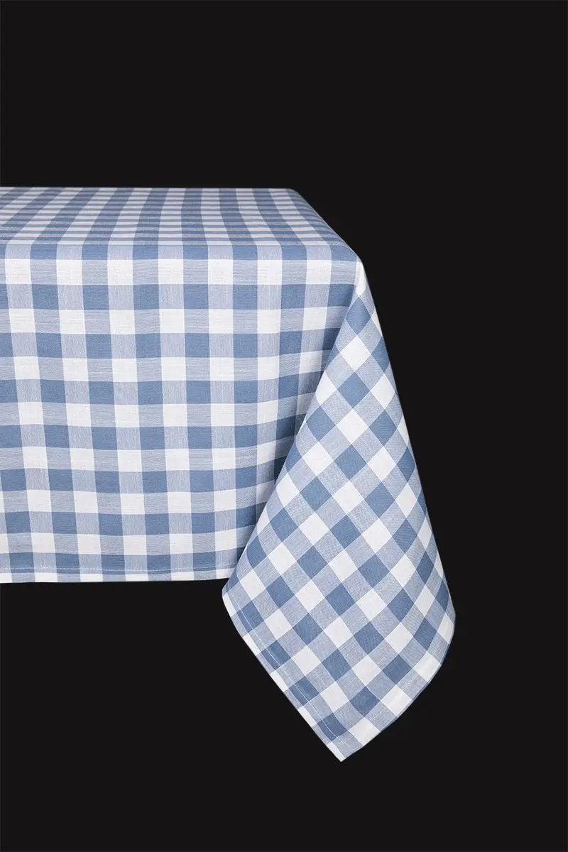 XD12008 Gingham Check Tablecloth - Puck's