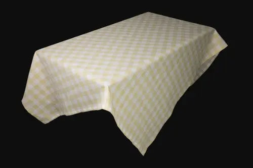 XD12008 Gingham Check Tablecloth - Puck's