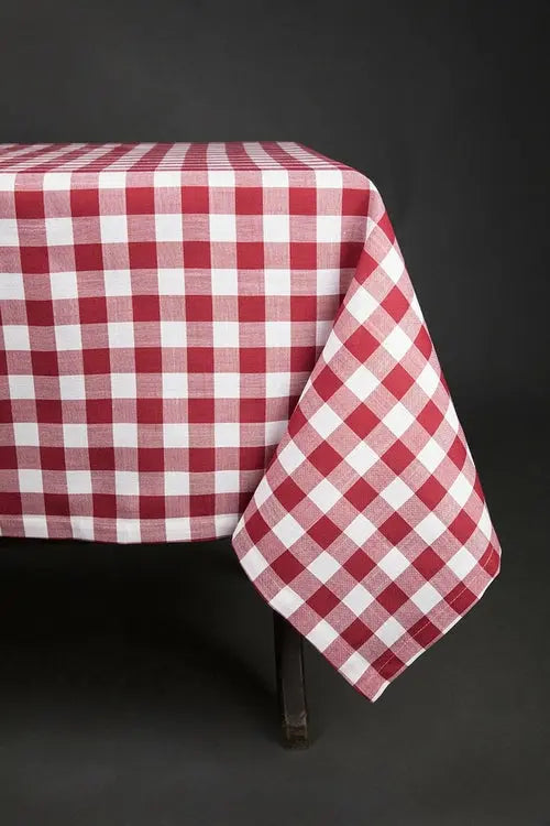 XD12008 Gingham Check Tablecloth - Puck's