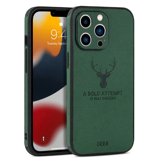 Soft Touch Leather Case - Puck's