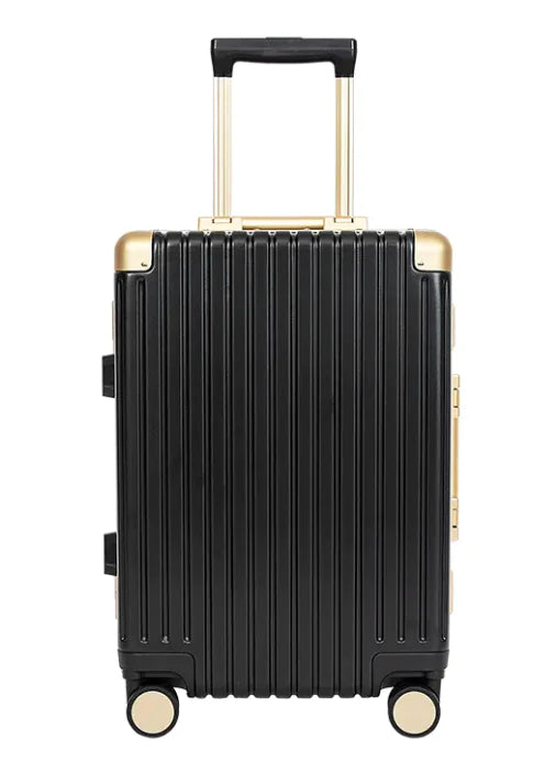 Wheel Boarding Aluminum Frame Luggage - Puck's
