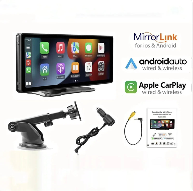 10.26-Inch PND Wireless CarPlay MP5 Player - Puck's