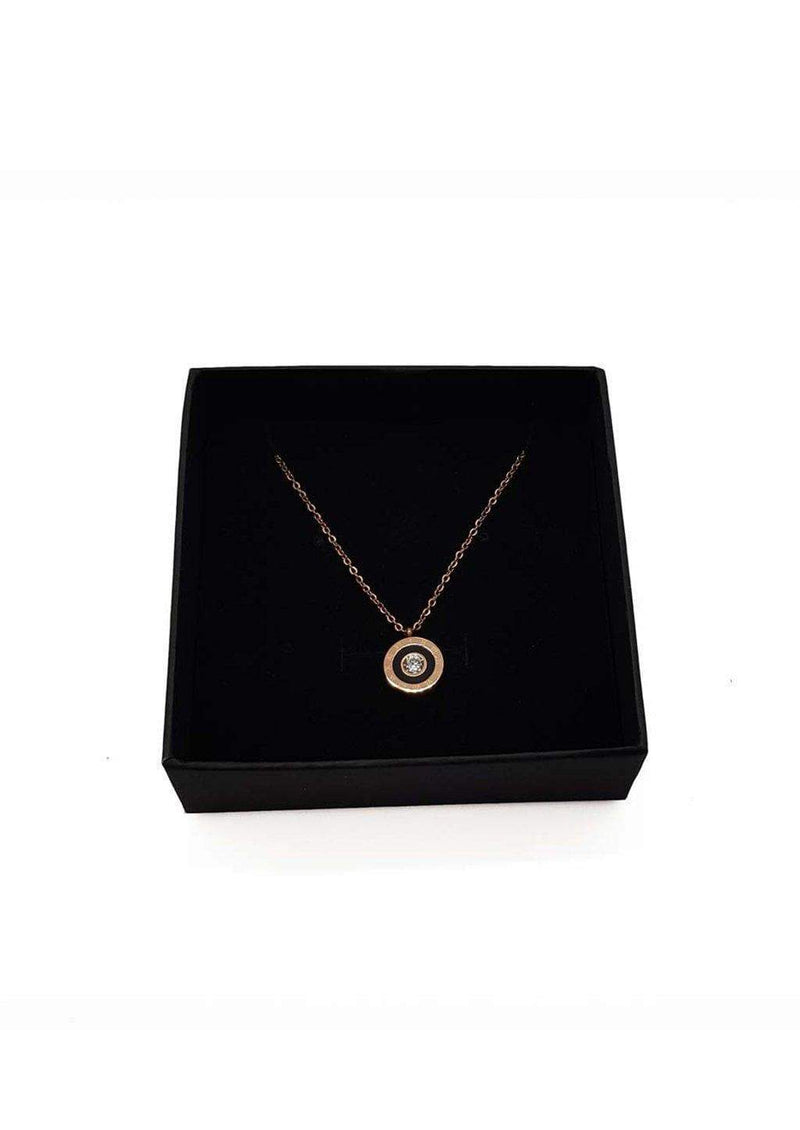 Jericho Rosé Gold Necklace - Puck's