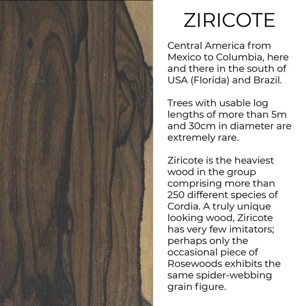 Ziricote rare wood - Puck's