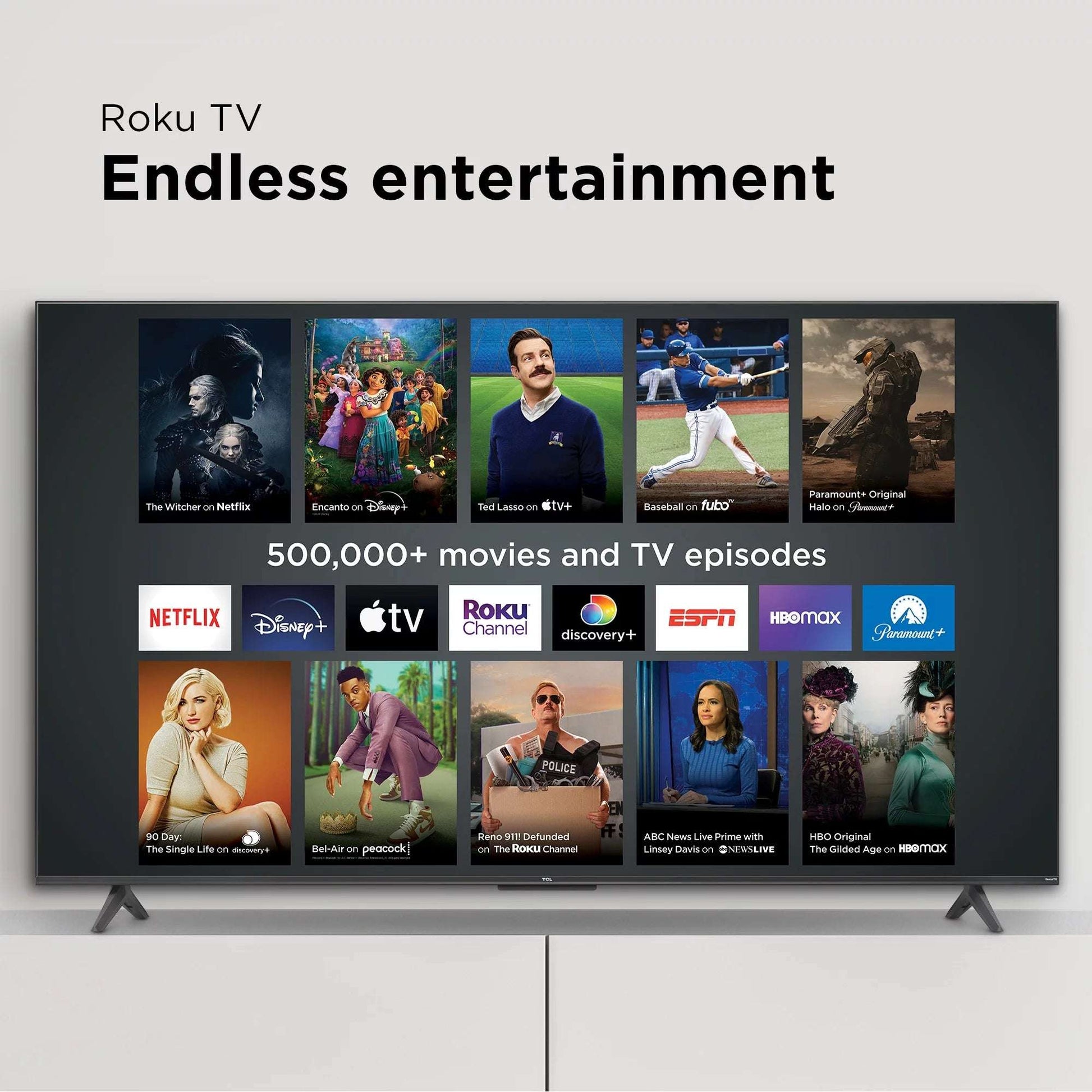 65” Class S4 (65S451) 4K UHD HDR Smart TV with Roku TV - Puck's