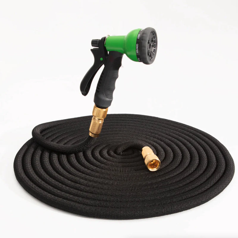 4X Stronger Deluxe Expandable Flexible Garden Hose Water Hose 25, 50, 75, 100FT - Puck's