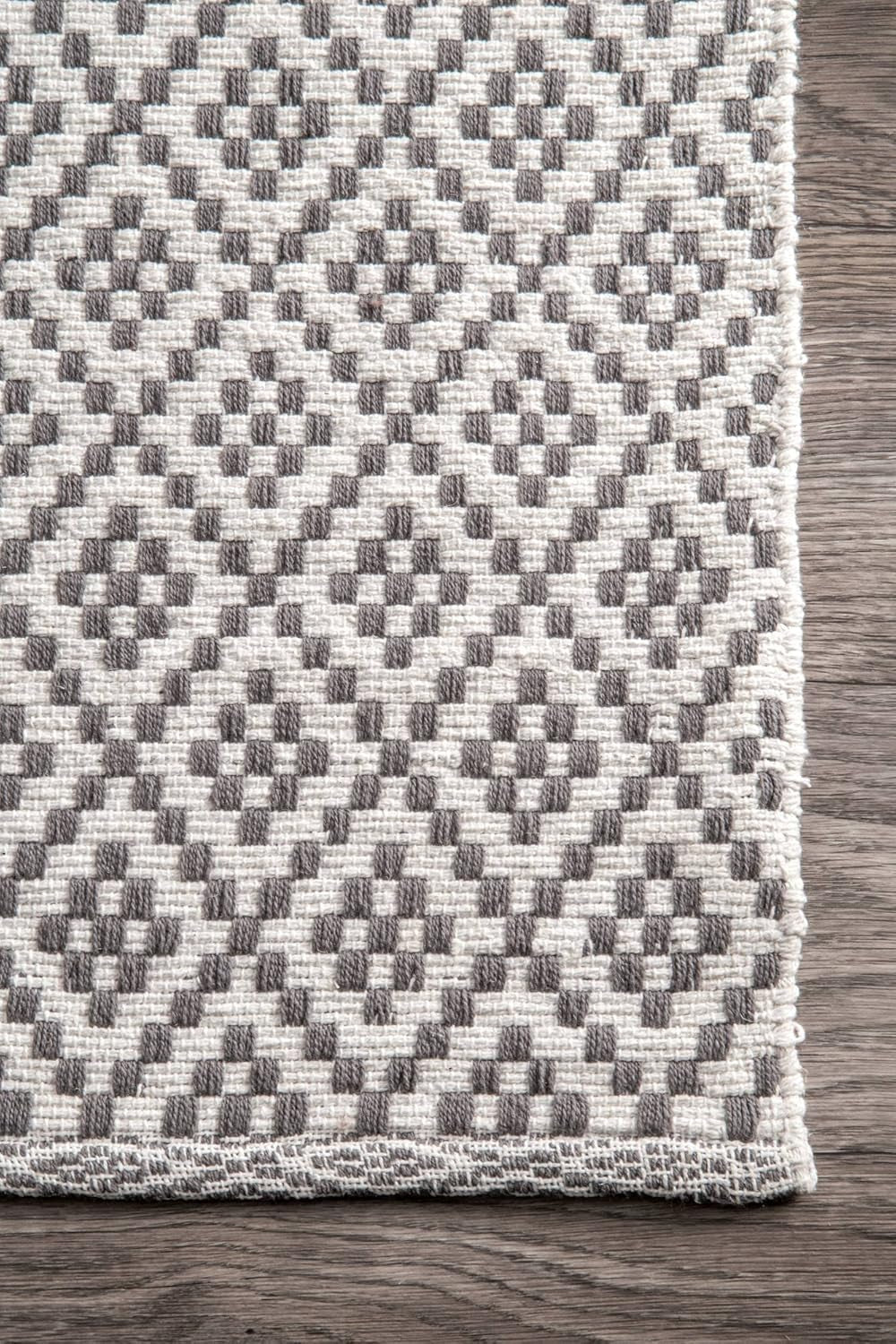 Hand Loomed Holcombe Area Rug, 5X8, Gray - Puck's