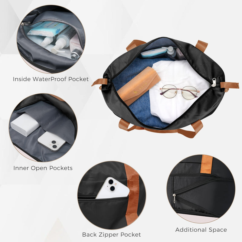 5-Piece Luggage Set with Expandable Travel Bag - Includes 16", 20", - Puck's