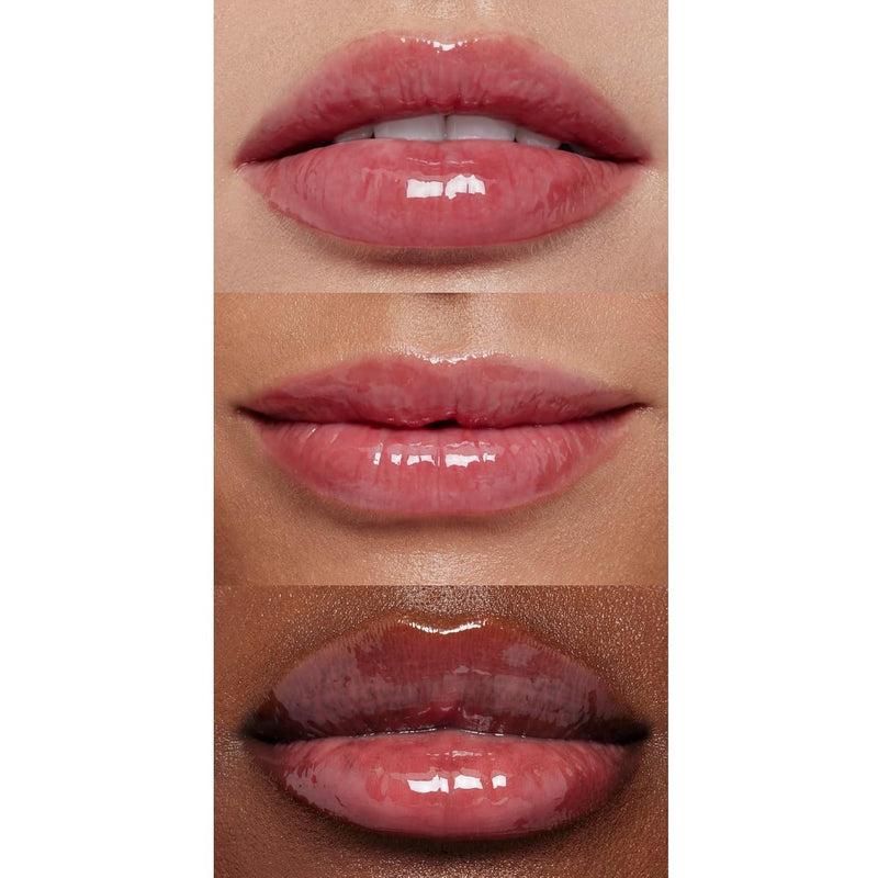Glow Reviver Lip Oil, Nourishing Tinted Lip Oil for a High-Shine Finish, Infused with Jojoba Oil, Vegan & Cruelty-Free, Rose Envy - Puck's