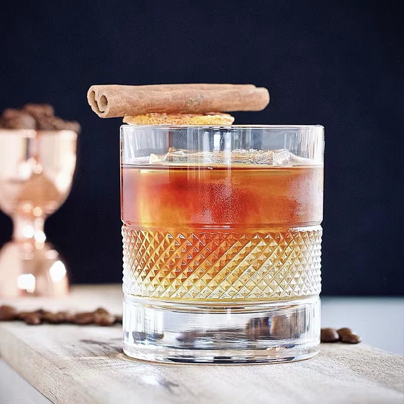 Whiskey Glasses,Scotch Glasses,Old Fashioned Whiskey Glasses/Perfect Gift for Scotch Lovers/Style Glassware for Bourbon/Rum - Puck's