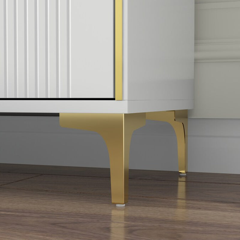 White 6-Drawer Standard Dresser - Puck's